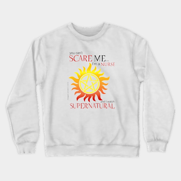 Supernatural Nurse Crewneck Sweatshirt by Den Tbd